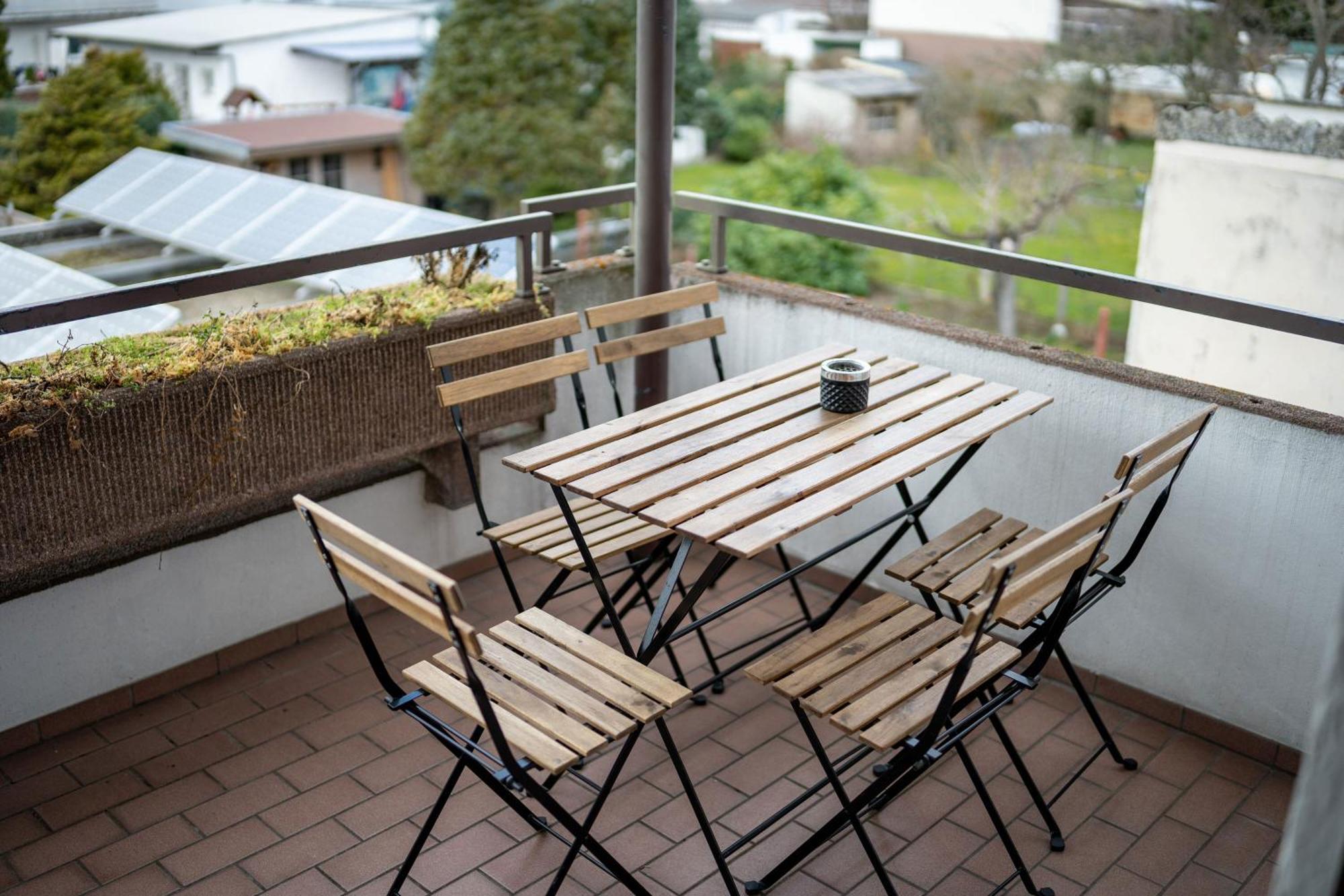 Ferienwohnung Top Businesshaus In Ruhiger Lage - Atrium Ost Lampertheim Exterior foto